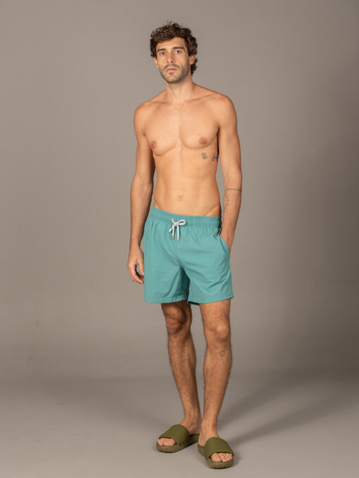 Troy Shorts Plain - Soft Green - Image 9