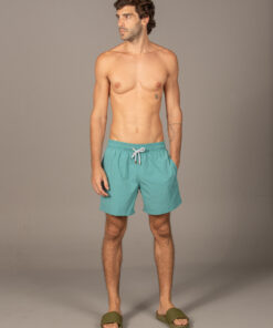 Troy Shorts Plain - Soft Green