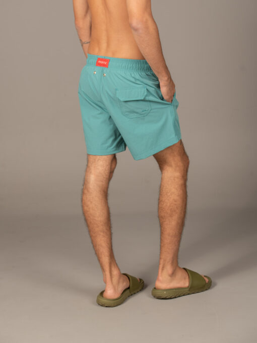 Troy Shorts Plain - Soft Green - Image 6