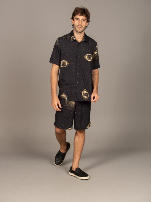 Markus Joker Set (Short-Sleeve Shirt + Short Pants)