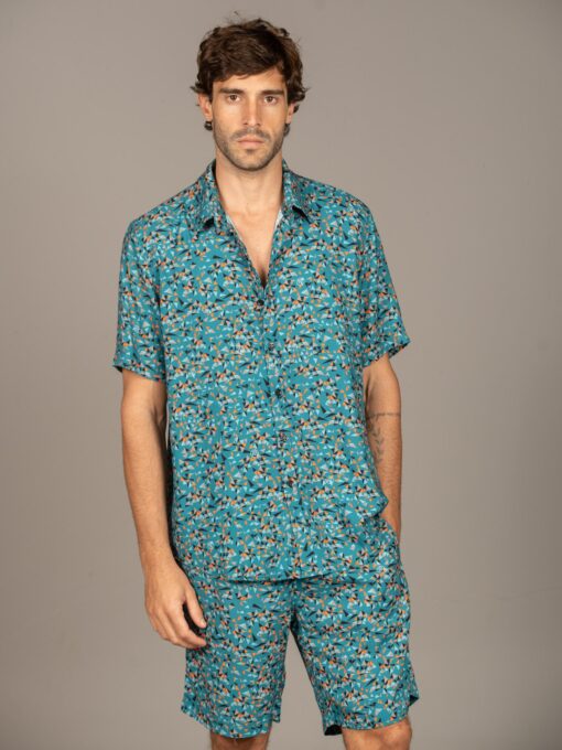 Markus Troy Set (Short-Sleeve Shirt + Short Pants) - Image 4