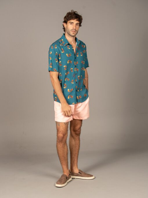 Markus Short-Sleeve Shirt - Goldfish - Image 4
