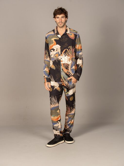 Heinz Peacock Set (Long-Sleeve Shirt + Long Pants) - Image 3